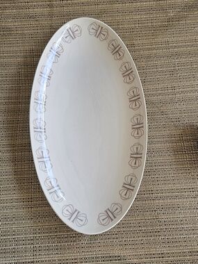 Vintage Franciscan Whitestone Merry Go Round, 10.5" Oval Serving Platter